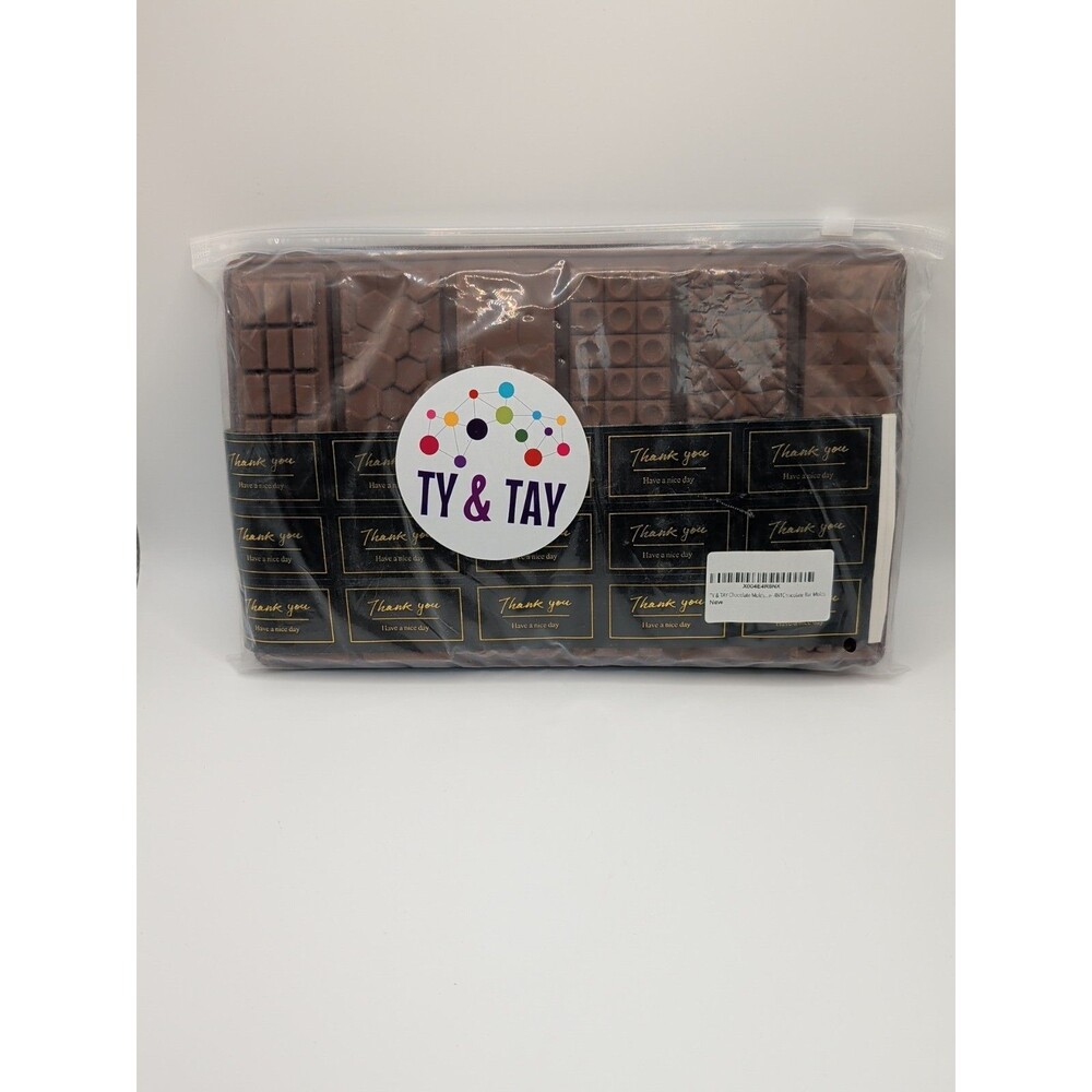 TY & TAY Silicone Chocolate Molds – 4PCS Candy Mold